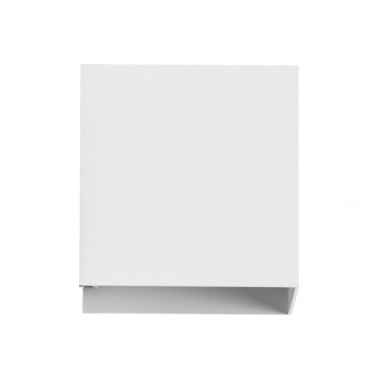 GloboStar® AXIS-S 60563 Φωτιστικό Τοίχου - Απλίκα Αρχιτεκτονικού Φωτισμού Εσωτερικού/Εξωτερικού Χώρου Up & Down LED 10W 1200lm 10 έως 60° AC 220-240V Αδιάβροχο IP65 Μ10 x Π10 x Υ10cm - Φυσικό Λευκό 4500K - Λευκό - Bridgelux Chip - 3 Years Warranty GloboStar® AXIS-S 60563 Φωτιστικό Τοίχου - Απλίκα Αρχιτεκτονικού Φωτισμού Εσωτερικού/Εξωτερικού Χώρου Up & Down LED 10W 1200lm 10 έως 60° AC 220-240V Αδιάβροχο IP65 Μ10 x Π10 x Υ10cm - Φυσικό Λευκό 4500K - Λευκό - Bridgelux Chip - 3 Years Warranty