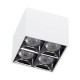 GloboStar® LUMINAR SUPERIOR 60335 Επιφανειακό LED Spot Downlight TrimLess 14W 1890lm 36° AC 220-240V IP20 Μ8.2 x Π8.2 x Υ6.6cm - Λευκό με Κάτοπτρο Χρωμίου - Θερμό Λευκό 2700K - Bridgelux High Lumen Chip Gen2 - TÜV Certified Driver - 5 Years Warranty GloboStar® LUMINAR SUPERIOR 60335 Επιφανειακό LED Spot Downlight TrimLess 14W 1890lm 36° AC 220-240V IP20 Μ8.2 x Π8.2 x Υ6.6cm - Λευκό με Κάτοπτρο Χρωμίου - Θερμό Λευκό 2700K - Bridgelux High Lumen Chip Gen2 - TÜV Certified Driver - 5 Years Warranty
