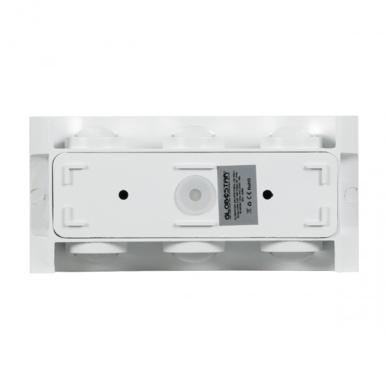 GloboStar® SIXOAD 60584 Φωτιστικό Τοίχου - Απλίκα Αρχιτεκτονικού Φωτισμού Εσωτερικού/Εξωτερικού Χώρου Up & Down LED 18W 2160lm 30° AC 220-240V Αδιάβροχο IP65 Μ17 x Π4 x Υ8cm - Θερμό Λευκό 2700K - Λευκό - Bridgelux Chip - 3 Years Warranty GloboStar® SIXOAD 60584 Φωτιστικό Τοίχου - Απλίκα Αρχιτεκτονικού Φωτισμού Εσωτερικού/Εξωτερικού Χώρου Up & Down LED 18W 2160lm 30° AC 220-240V Αδιάβροχο IP65 Μ17 x Π4 x Υ8cm - Θερμό Λευκό 2700K - Λευκό - Bridgelux Chip - 3 Years Warranty