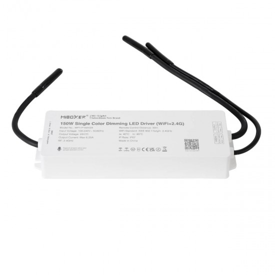 GloboStar® 71438 Ασύρματο RF 2.4Ghz Μεταλλικό Τροφοδοτικό SELV Smart Controller Mi-Light WP1-P150V24 Wireless WiFi για Μονόχρωμα Προϊόντα LED 150W 6.25A - AC 220-240V σε DC 24V - Αδιάβροχο IP67 Μ22.5 x Π7 x Υ3.5cm - 3 Years Warranty GloboStar® 71438 Ασύρματο RF 2.4Ghz Μεταλλικό Τροφοδοτικό SELV Smart Controller Mi-Light WP1-P150V24 Wireless WiFi για Μονόχρωμα Προϊόντα LED 150W 6.25A - AC 220-240V σε DC 24V - Αδιάβροχο IP67 Μ22.5 x Π7 x Υ3.5cm - 3 Years Warranty