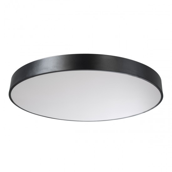 GloboStar® BURTON 61204-S Πλαφονιέρα Οροφής LED CCT 100W 11020lm 120° AC 220-240V - Εναλλαγή Φωτισμού μέσω Τηλεχειριστηρίου All In One Ψυχρό 6000k+Φυσικό 4500k+Θερμό 2700k Dimmable Φ80cm - Μαύρο - 3 Years Warranty GloboStar® BURTON 61204-S Πλαφονιέρα Οροφής LED CCT 100W 11020lm 120° AC 220-240V - Εναλλαγή Φωτισμού μέσω Τηλεχειριστηρίου All In One Ψυχρό 6000k+Φυσικό 4500k+Θερμό 2700k Dimmable Φ80cm - Μαύρο - 3 Years Warranty