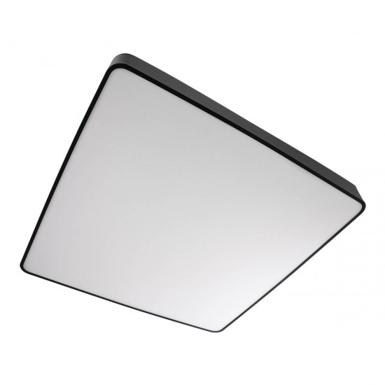 GloboStar® KAMALA 61210-S Πλαφονιέρα Οροφής LED CCT 100W 11020lm 120° AC 220-240V - Εναλλαγή Φωτισμού μέσω Τηλεχειριστηρίου All In One Ψυχρό 6000k+Φυσικό 4500k+Θερμό 2700k Dimmable Μ80 x Π80 x Υ8cm- Μαύρο - 3 Years Warranty GloboStar® KAMALA 61210-S Πλαφονιέρα Οροφής LED CCT 100W 11020lm 120° AC 220-240V - Εναλλαγή Φωτισμού μέσω Τηλεχειριστηρίου All In One Ψυχρό 6000k+Φυσικό 4500k+Θερμό 2700k Dimmable Μ80 x Π80 x Υ8cm- Μαύρο - 3 Years Warranty