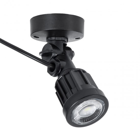 GloboStar® GARDENINI 61547 Επιφανειακό Φωτιστικό Σποτ Κήπου LED 5W 550lm 38° DC 24V IP68 Υψηλής Αντοχής ABS IK06 Φ7 x Υ14.5cm - Πράσινο 550nm Dimmable - Μαύρο - Bridgelux Chip - 3 Years Warranty GloboStar® GARDENINI 61547 Επιφανειακό Φωτιστικό Σποτ Κήπου LED 5W 550lm 38° DC 24V IP68 Υψηλής Αντοχής ABS IK06 Φ7 x Υ14.5cm - Πράσινο 550nm Dimmable - Μαύρο - Bridgelux Chip - 3 Years Warranty
