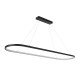 GloboStar® BOLIVAR 61271 Κρεμαστό Φωτιστικό Οροφής Design LED CCT 54W 6210lm 300° AC 220-240V - Εναλλαγή Φωτισμού μέσω Τηλεχειριστηρίου All In One Ψυχρό 6000k+Φυσικό 4500k+Θερμό 2700k Dimmable Μ120 x Π30 x Υ2cm - Μαύρο - 3 Years Warranty GloboStar® BOLIVAR 61271 Κρεμαστό Φωτιστικό Οροφής Design LED CCT 54W 6210lm 300° AC 220-240V - Εναλλαγή Φωτισμού μέσω Τηλεχειριστηρίου All In One Ψυχρό 6000k+Φυσικό 4500k+Θερμό 2700k Dimmable Μ120 x Π30 x Υ2cm - Μαύρο - 3 Years Warranty