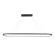 GloboStar® BOLIVAR 61271 Κρεμαστό Φωτιστικό Οροφής Design LED CCT 54W 6210lm 300° AC 220-240V - Εναλλαγή Φωτισμού μέσω Τηλεχειριστηρίου All In One Ψυχρό 6000k+Φυσικό 4500k+Θερμό 2700k Dimmable Μ120 x Π30 x Υ2cm - Μαύρο - 3 Years Warranty GloboStar® BOLIVAR 61271 Κρεμαστό Φωτιστικό Οροφής Design LED CCT 54W 6210lm 300° AC 220-240V - Εναλλαγή Φωτισμού μέσω Τηλεχειριστηρίου All In One Ψυχρό 6000k+Φυσικό 4500k+Θερμό 2700k Dimmable Μ120 x Π30 x Υ2cm - Μαύρο - 3 Years Warranty