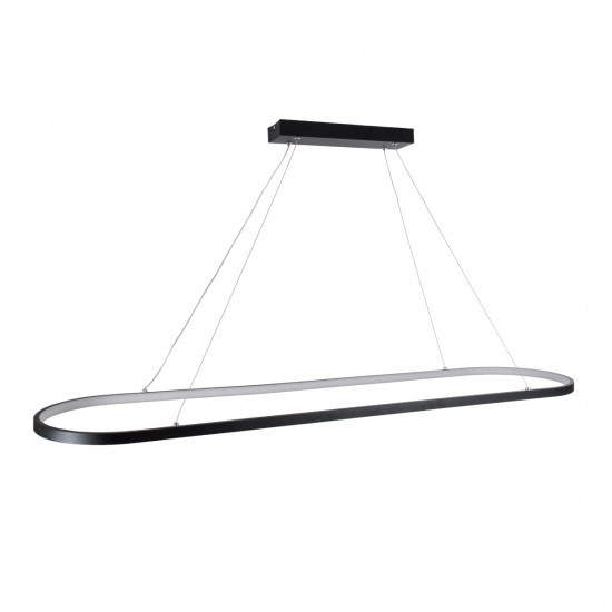 GloboStar® BOLIVAR 61271 Κρεμαστό Φωτιστικό Οροφής Design LED CCT 54W 6210lm 300° AC 220-240V - Εναλλαγή Φωτισμού μέσω Τηλεχειριστηρίου All In One Ψυχρό 6000k+Φυσικό 4500k+Θερμό 2700k Dimmable Μ120 x Π30 x Υ2cm - Μαύρο - 3 Years Warranty GloboStar® BOLIVAR 61271 Κρεμαστό Φωτιστικό Οροφής Design LED CCT 54W 6210lm 300° AC 220-240V - Εναλλαγή Φωτισμού μέσω Τηλεχειριστηρίου All In One Ψυχρό 6000k+Φυσικό 4500k+Θερμό 2700k Dimmable Μ120 x Π30 x Υ2cm - Μαύρο - 3 Years Warranty