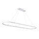 GloboStar® BOLIVAR 61272 Κρεμαστό Φωτιστικό Οροφής Design LED CCT 54W 6210lm 300° AC 220-240V - Εναλλαγή Φωτισμού μέσω Τηλεχειριστηρίου All In One Ψυχρό 6000k+Φυσικό 4500k+Θερμό 2700k Dimmable Μ120 x Π30 x Υ2cm - Λευκό - 3 Years Warranty GloboStar® BOLIVAR 61272 Κρεμαστό Φωτιστικό Οροφής Design LED CCT 54W 6210lm 300° AC 220-240V - Εναλλαγή Φωτισμού μέσω Τηλεχειριστηρίου All In One Ψυχρό 6000k+Φυσικό 4500k+Θερμό 2700k Dimmable Μ120 x Π30 x Υ2cm - Λευκό - 3 Years Warranty