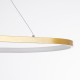 GloboStar® BOLIVAR 61274 Κρεμαστό Φωτιστικό Οροφής Design LED CCT 54W 6210lm 300° AC 220-240V - Εναλλαγή Φωτισμού μέσω Τηλεχειριστηρίου All In One Ψυχρό 6000k+Φυσικό 4500k+Θερμό 2700k Dimmable Μ120 x Π30 x Υ2cm - Χρυσό Βούρτσας - 3 Years Warranty GloboStar® BOLIVAR 61274 Κρεμαστό Φωτιστικό Οροφής Design LED CCT 54W 6210lm 300° AC 220-240V - Εναλλαγή Φωτισμού μέσω Τηλεχειριστηρίου All In One Ψυχρό 6000k+Φυσικό 4500k+Θερμό 2700k Dimmable Μ120 x Π30 x Υ2cm - Χρυσό Βούρτσας - 3 Years Warranty