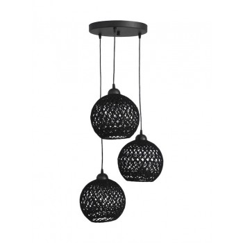 SILK/3 PENDEL BL-BLACK ΚΡΕΜΑΣΤΟ