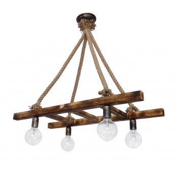 Φωτιστικό SKALA/4 ROPE UT-BR