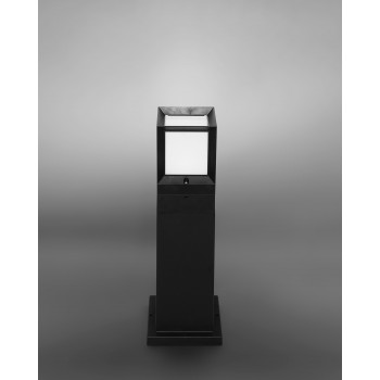 Εδάφους μοντέρνο 4γωνο πλαστικό 70CM D-266 BLACK