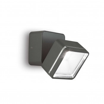 Φωτιστικό Απλίκα OMEGA SQUARE 8021696285511 Χρώμα : Ανθρακίτης