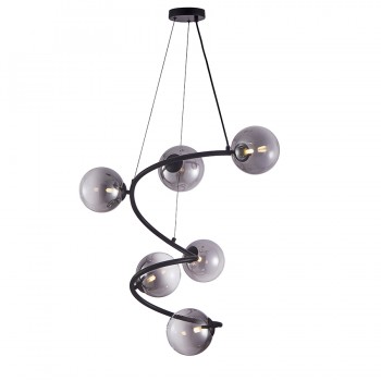 ΕΞΑΦΩΤΟ-ΚΡΕΜΑΣΤΟ ΦΩΤΙΣΤΙΚΟ-ΚΩΔ. WAVE-6P-BL