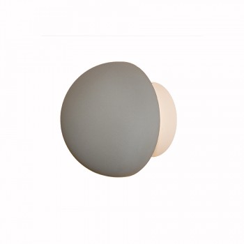 PORTO - Τσιμεντένιο Επιτοίχιο Φωτιστικό Εξωτερικού Χώρου - Απλίκα σε Γκρί Χρώμα